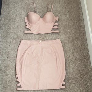 Pink 2 Piece date night outfit🌸